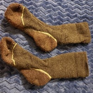 Smartwool women's medium hiking socks brown